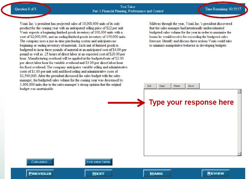 Ima cma practice questions Ima cma practice questions image