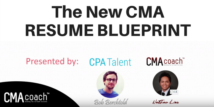 The New CMA Resume Blueprint