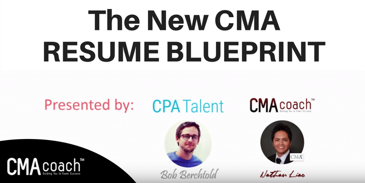 the new cma resume blueprint